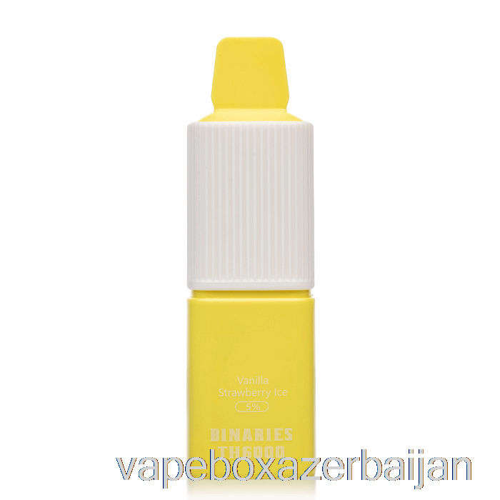 Vape Baku Horizon Binaries TH6000 Disposable Vanilla Strawberry Ice